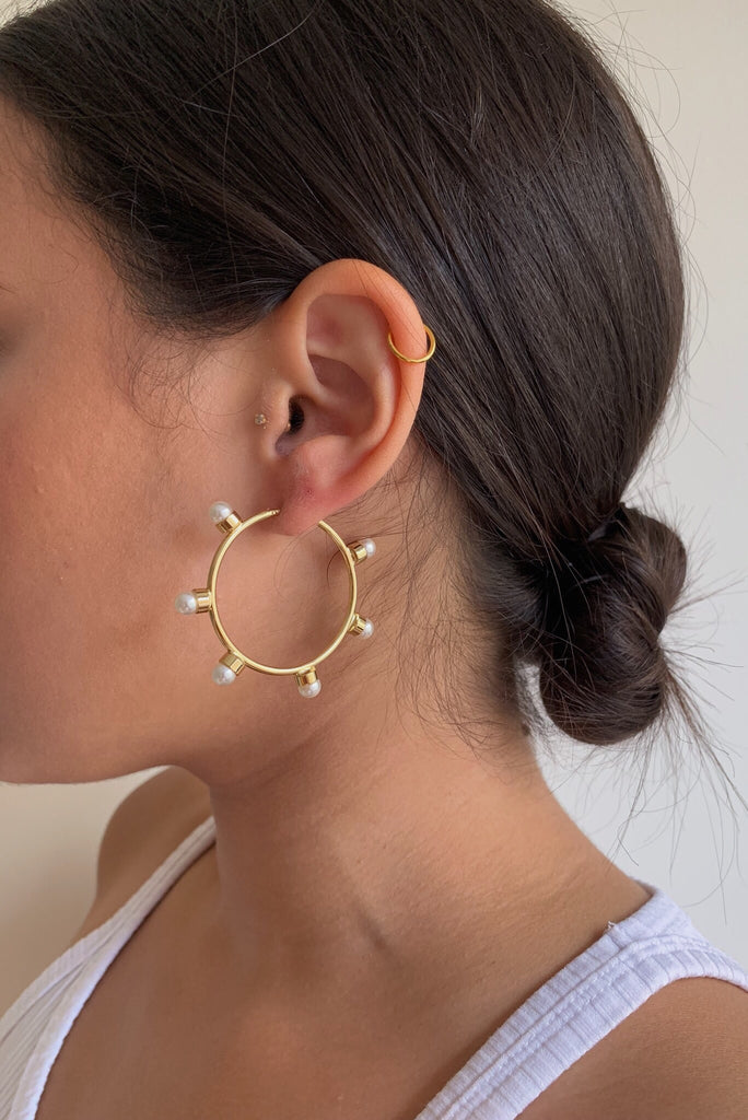 The Moti Earring